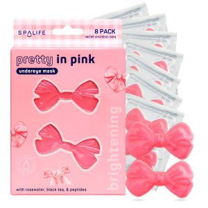 SPALIFE PRETTY IN PINK UNDER EYE MASK 8 PACK UEJ10178 - Imagen 2