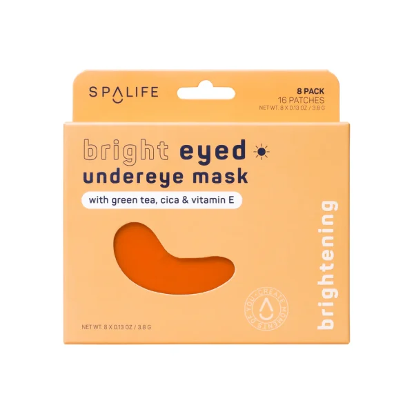 SPALIFE BRIGHT EYED BRIGHTENING UNDER EYE MASK 8 PACK UEJ1009