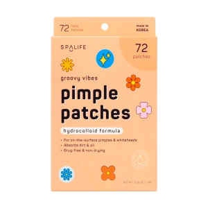SPALIFE GROOVY VIBES PIMPLE PATCHES 72 CT PP3705 - Imagen 1