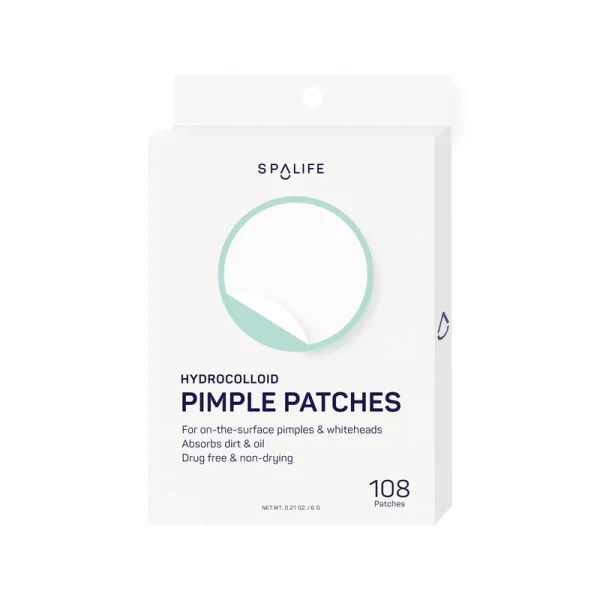 SPALIFE HYDROCOLLOID PIMPLE PATCHES MINT PACKAGE 108 CT PP1300K