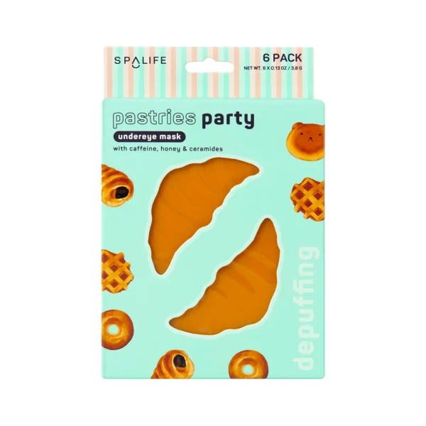 SPALIFE PASTRIES PARTY UNDEREYE MASKS 6 PACK UEJ1019