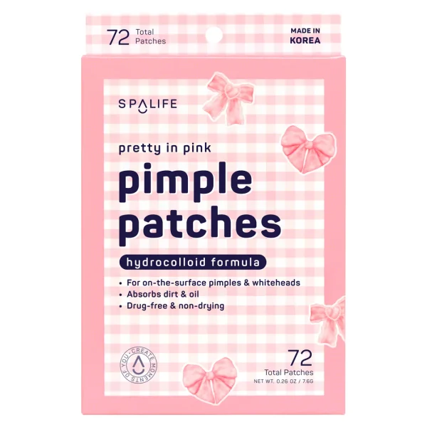 SPALIFE PRETTY IN PINK PIMPLE PATCHES 72 CT PP37067