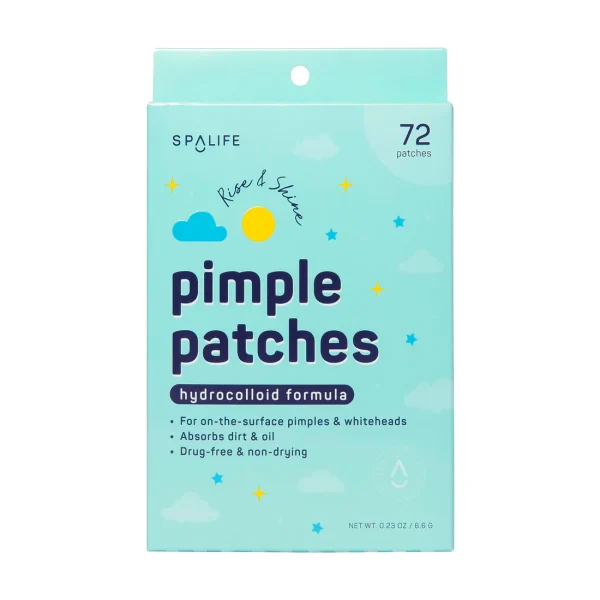 SPALIFE RISE & SHINE PIMPLE PATCHES CLOUDS & SUNS 72 CT PP9600