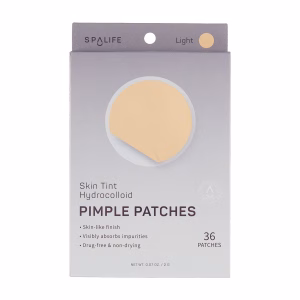 SPALIFE SKIN TINT HYDRO PIMPLE PATCHES SHADE LIGHT 36 CT PP1900 - Imagen 1