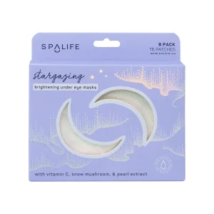 SPALIFE STARGAZING BRIGHT UNDER EYE MASKS WITH VITAMINC 8 PACK UEJ1007 - Imagen 1