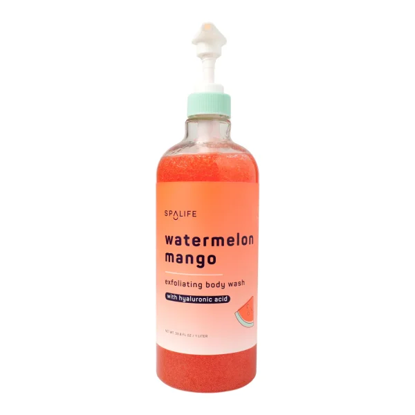 SPALIFE WATERMELON MANGO EXFOLIATING BODY WASH 1LT WMEBW