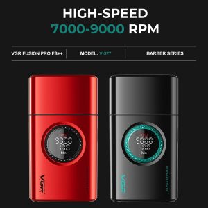 VGR VOYAGER MEN HIGH SPEED DOUBLE FOIL SHAVER BLACK V-377 - Imagen 2