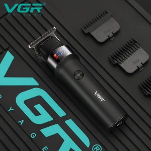 VGR VOYAGER MEN HAIR TRIMMER 7000RPM BLACK V-987 - Imagen 2