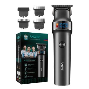VGR VOYAGER MEN HAIR TRIMMER 7000RPM BLACK V-987 - Imagen 1