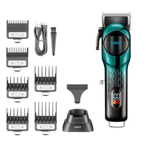 VGR VOYAGER MEN PROFESSIONAL HAIR CLIPPER GREEN V-166 - Imagen 1