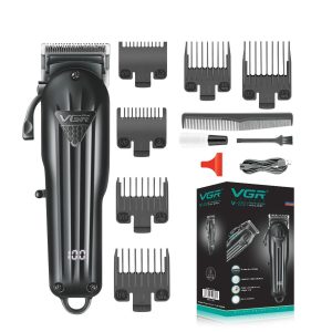 VGR VOYAGER MEN PROFESSIONAL HAIR CLIPPER BLACK V-282 - Imagen 1