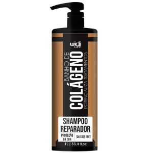 WIDI CARE BANHO DE COLAGENO SHAMPOO REPARADOR 1LT - Imagen 1