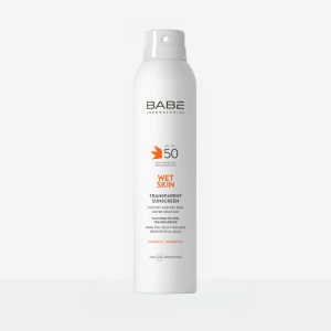 BABE WET SKIN TRANSPARENT SUNSCREEN SPF50 200ml - Imagen 1