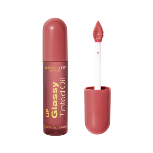 ABSOLUTE NY GLASSY TINTED LIP OIL RASPBERRY SORBET MLTN04 4mL - Imagen 1