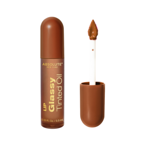 ABSOLUTE NY GLASSY TINTED LIP OIL BUTTER COOKIE MLTN06 4mL - Imagen 1