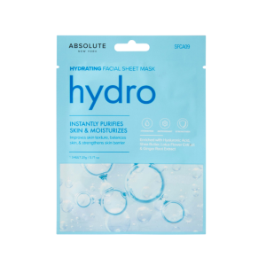ABSOLUTE NY FACIAL SHEET MASK HYDRO 20g SFCA09 - Imagen 1
