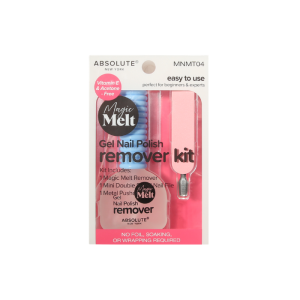 ABSOLUTE NY MAGIC MELT GEL NAIL POLISH REMOVER KIT MNMT04 - Imagen 1