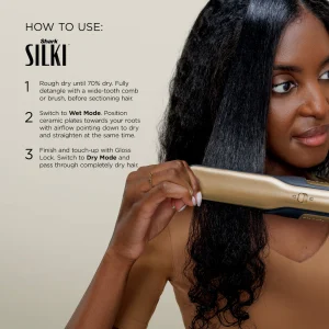 SHARK GLAM HOT TOOL AIR STYLING & DRYING SYSTEM HD6051S - Imagen 4