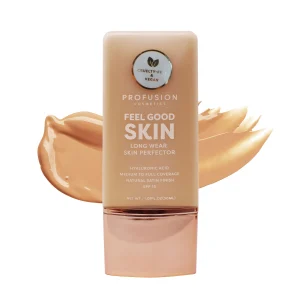 PROFUSION COSMETICS FEEL GOOD SKIN LONG WEAR SKIN PERFECTOR MEDIUM 1 30ml - Imagen 1