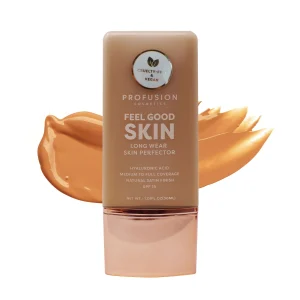 PROFUSION COSMETICS FEEL GOOD SKIN LONG WEAR SKIN PERFECTOR TAN 5 30ml - Imagen 1