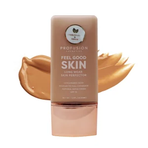 PROFUSION COSMETICS FEEL GOOD SKIN LONG WEAR SKIN PERFECTOR TAN 3 30ml - Imagen 1