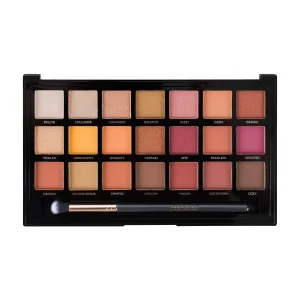 PROFUSION COSMETICS SIENNAS 21 SHADE PALETTE & BRUSH - Imagen 2