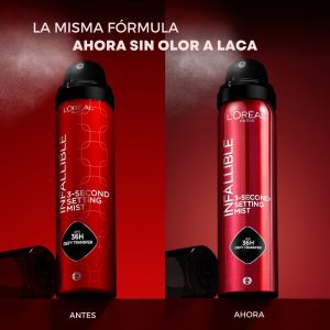 L'ORÉAL PARIS INFALLIBLE 3-SECOND SETTING MIST 36H NO TRANSFER 75ml - Imagen 4