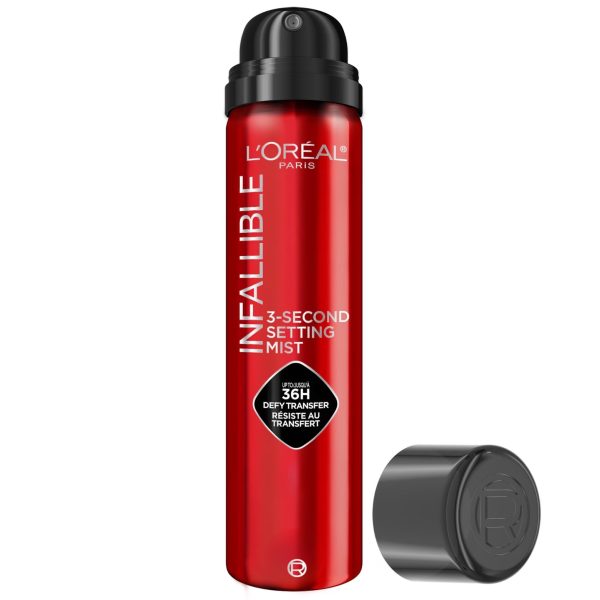 L'ORÉAL PARIS INFALLIBLE 3-SECOND SETTING MIST 36H NO TRANSFER 75ml L'ORÉAL PARIS INFALLIBLE 3-SECOND SETTING MIST 36H NO TRANSFER 75ml - en Ultra Panamá