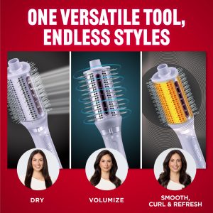 REVLON VERSA STYLER 3 IN 1 DRY VOLUMIZE & THERMAL BRUSH RVDR5300 - Imagen 3